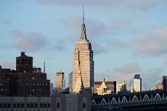34 Empire State Building And One57 Before Sunset From Brooklyn Heights